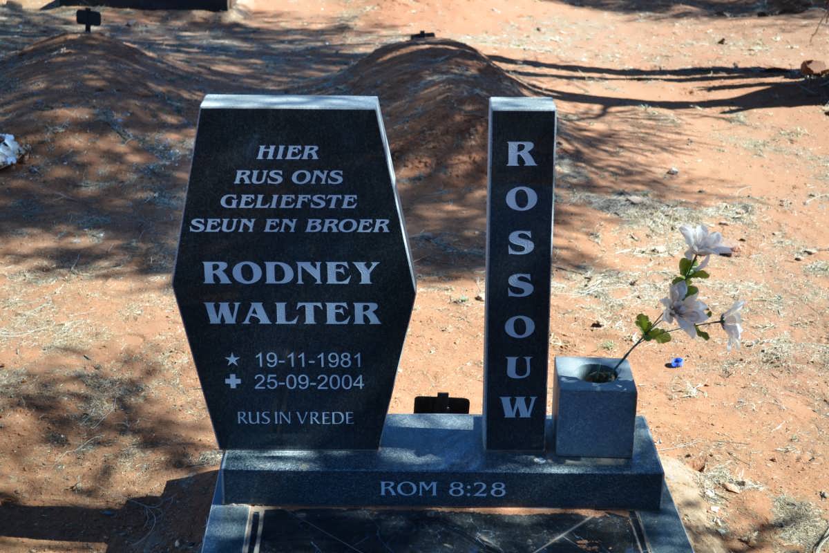 ROSSOUW Rodney Walter 1981-2004