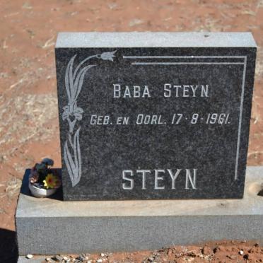STEYN Baba 1961-1961