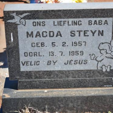 STEYN Magda 1957-1959