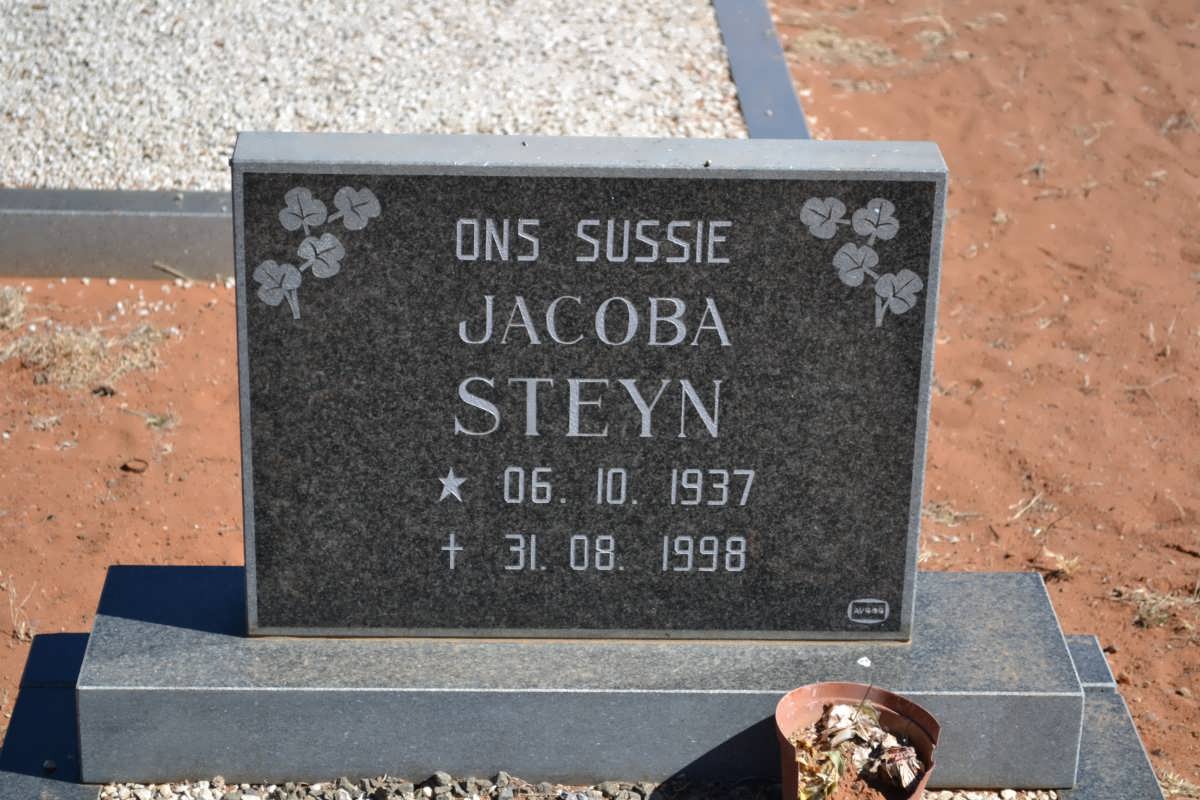 STEYN Jacoba 1937-1998