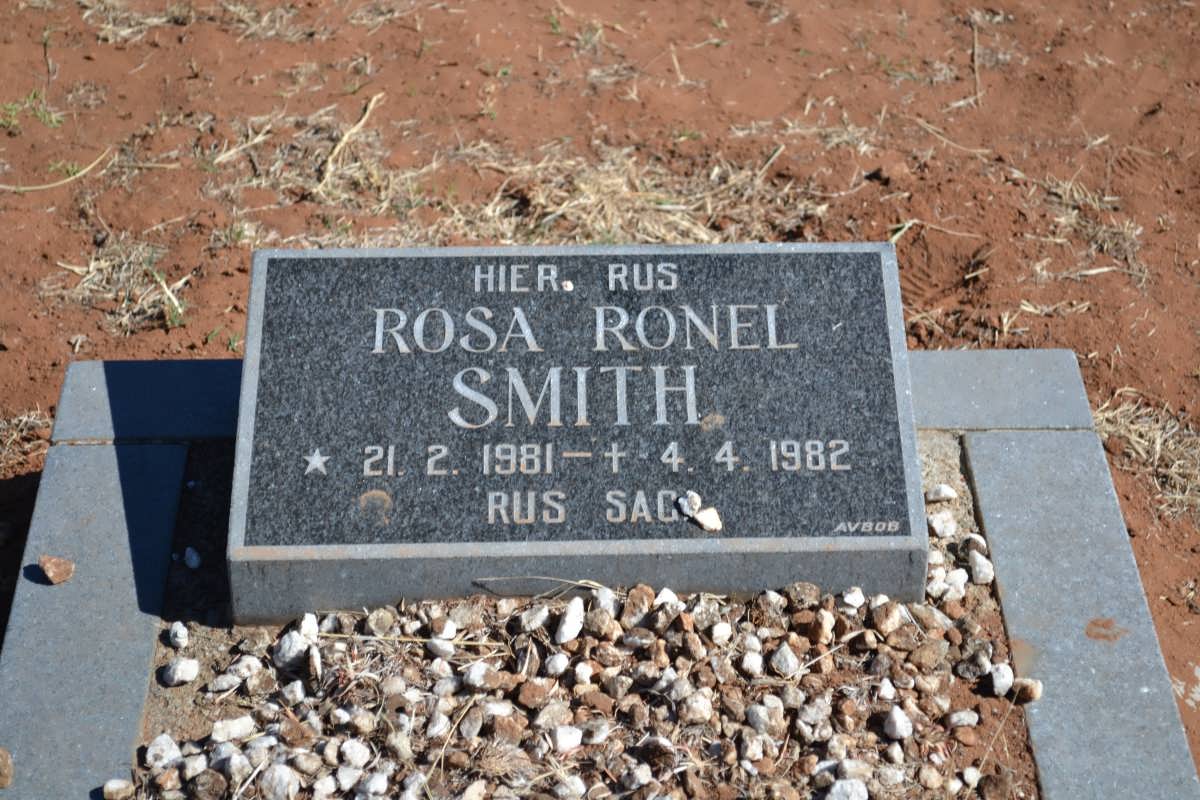 SMITH Rosa Ronel 1981-1982