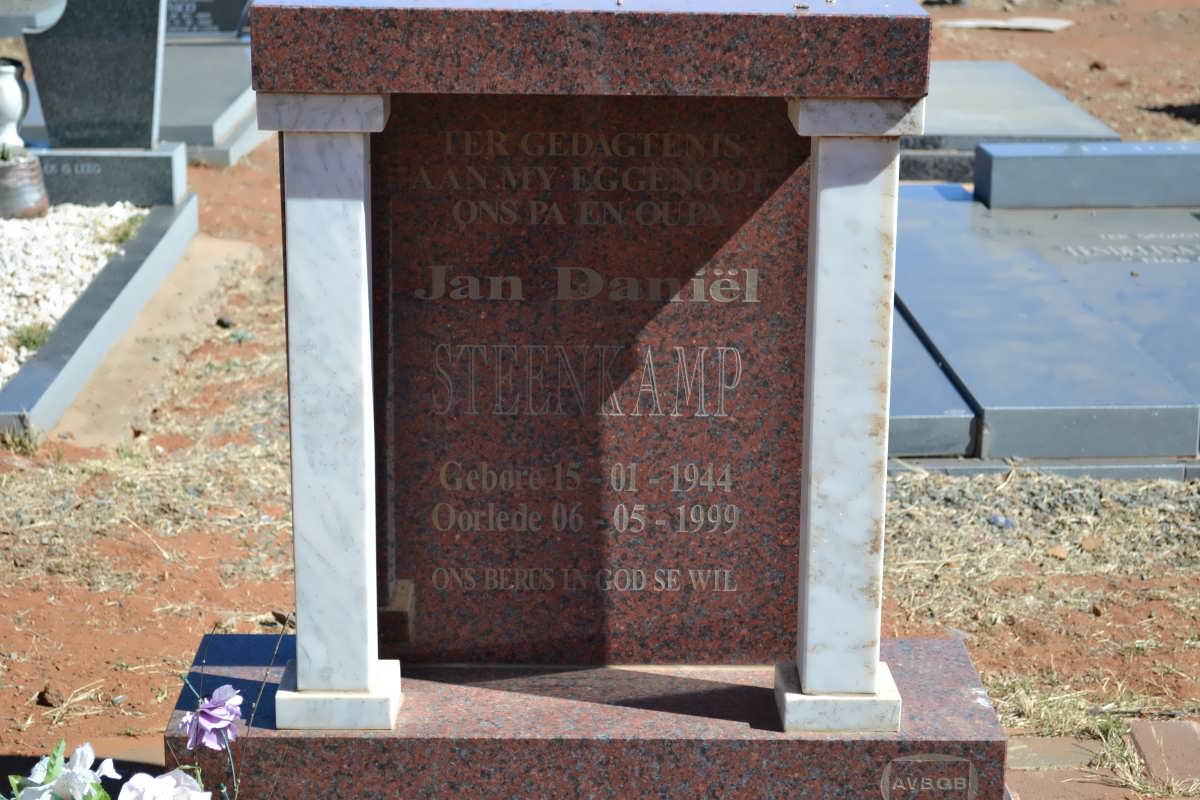 STEENKAMP Jan Daniël 1944-1999