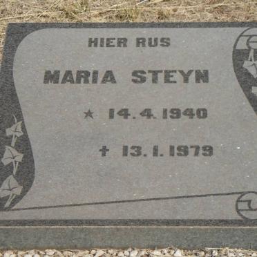 STEYN Maria 1940-1979