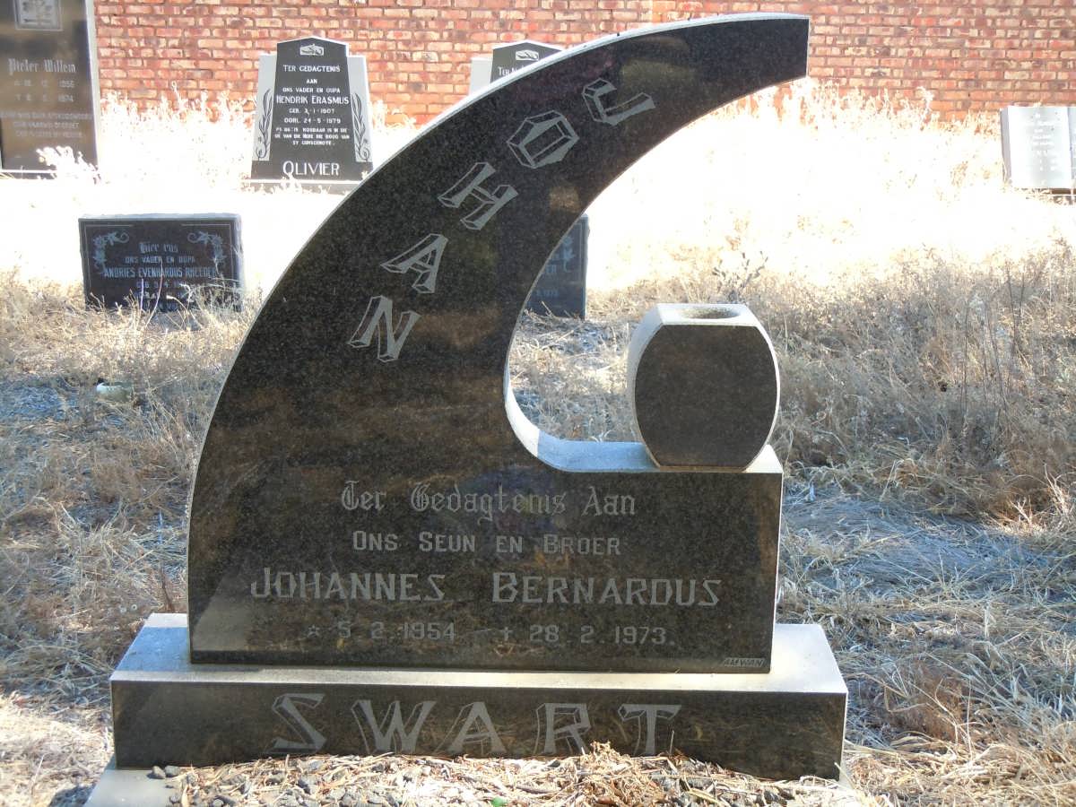 SWART Johannes Bernardus 1954-1973