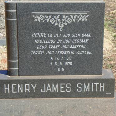 SMITH Henry James 1917-1975