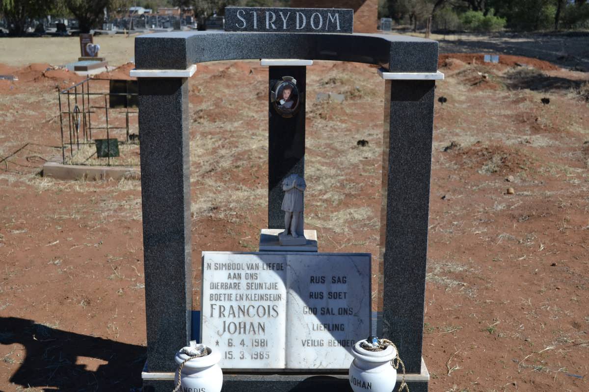 STRYDOM Francois Johan 1981-1985
