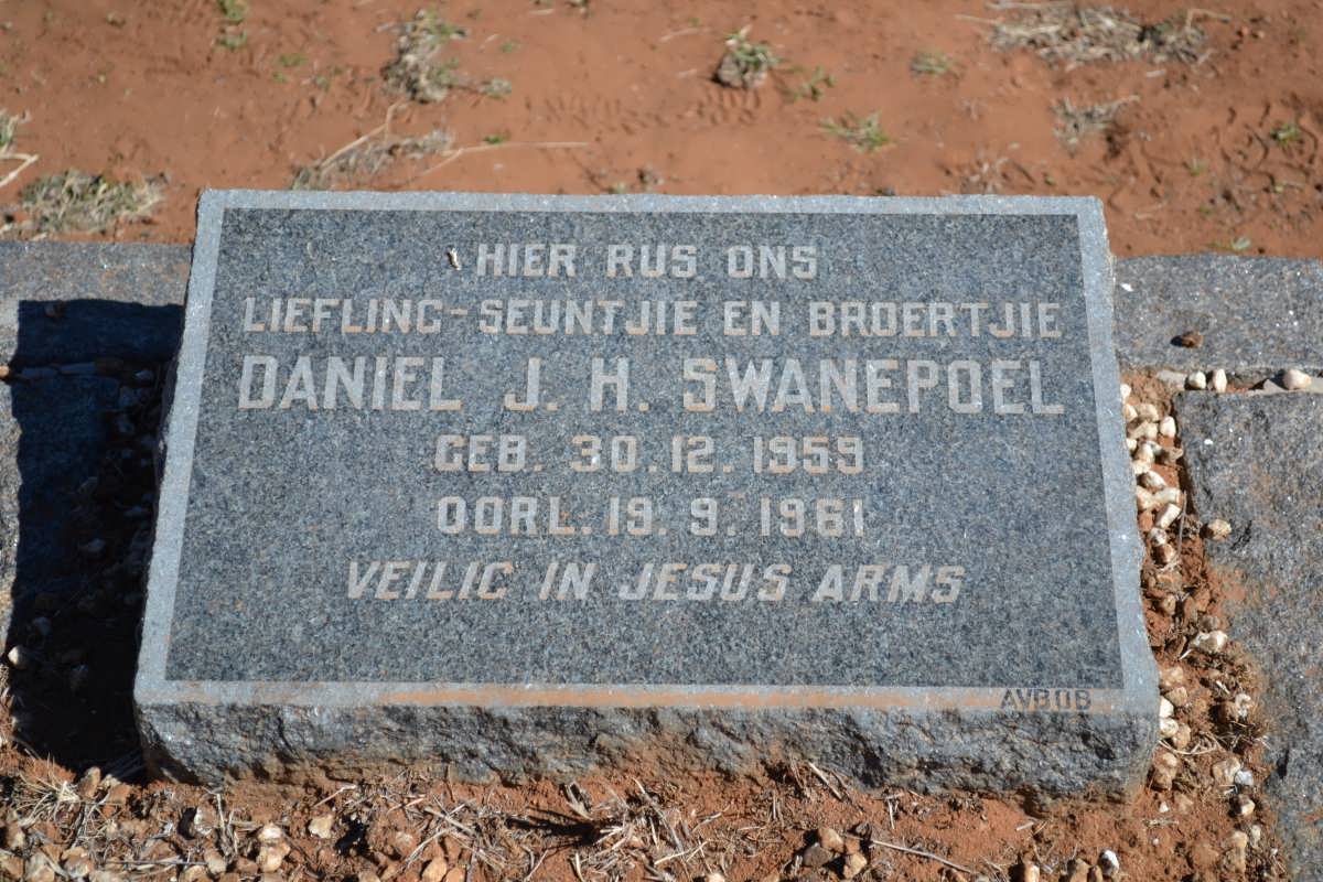 SWANEPOEL Daniel J.H. 1959-1961