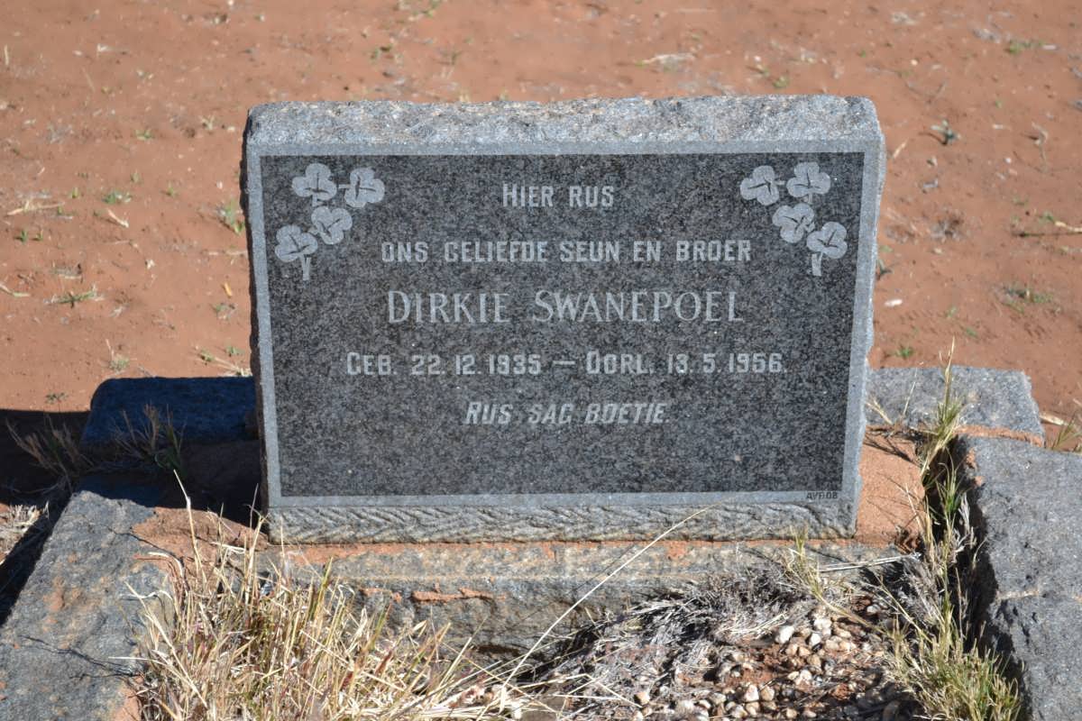 SWANEPOEL Dirkie 1935-1956