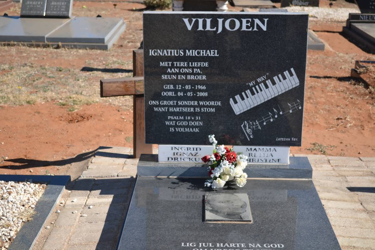 VILJOEN Ignatius Michael 1966-2008
