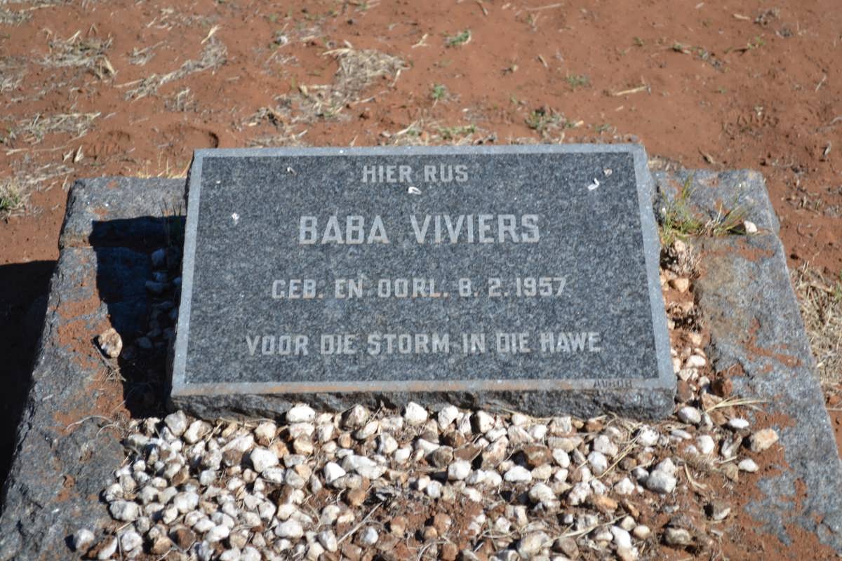 VIVIERS Baba 1957-1957