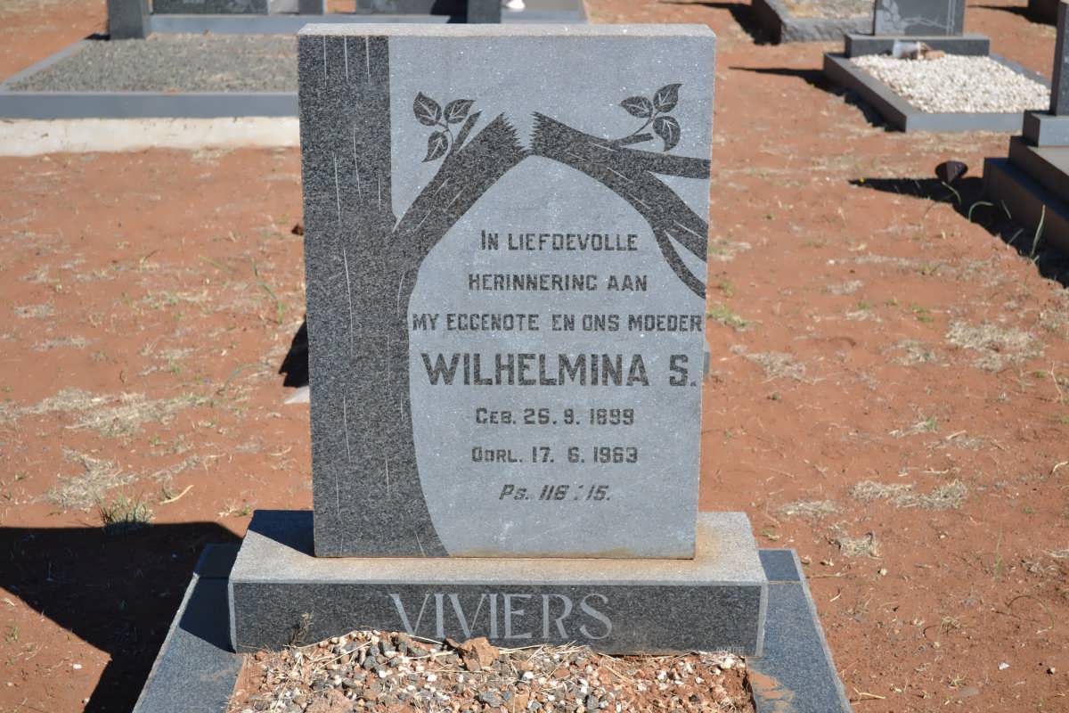 VIVIERS Wilhelmina S. 1899-1963
