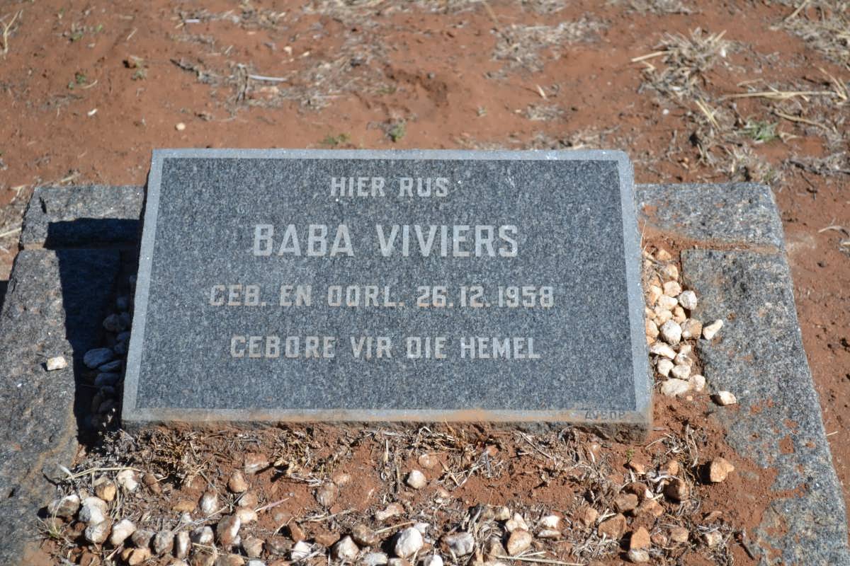 VIVIERS Baba 1958-1958