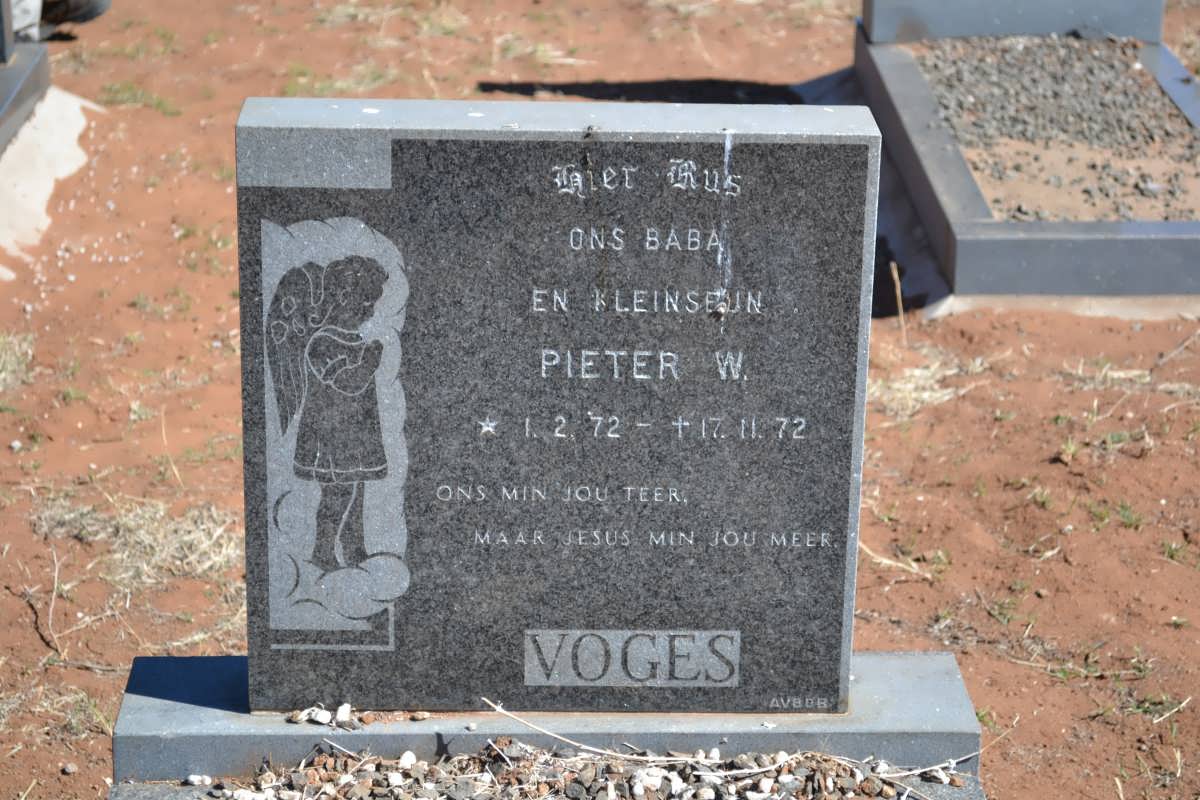 VOGES Pieter W. 1972-1972