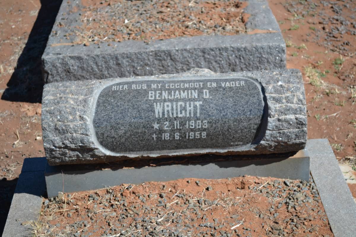 WRIGHT Benjamin D. 1903-1958