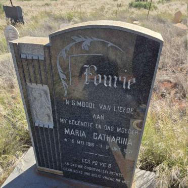 FOURIE Maria Catharina 1916-1971