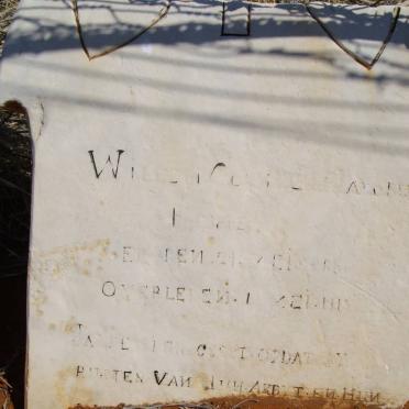 FOURIE Willem Cornelis Jacobus 18?5-1915