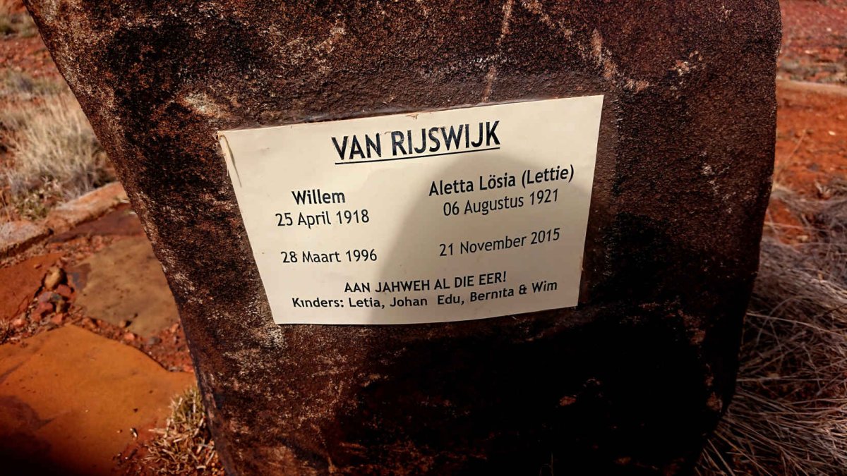 RIJSWIJK Willem, van 1918-1996 & Aletta Losia 1921-2015