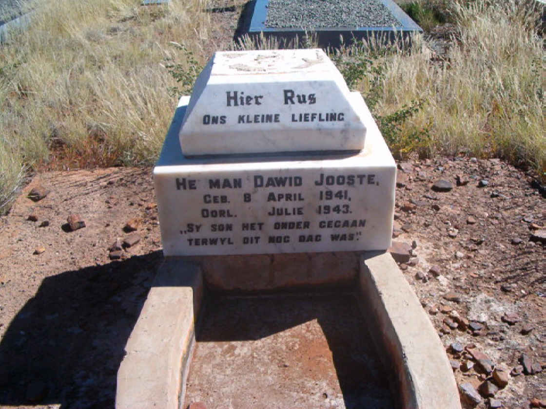 JOOSTE Herman Dawid 1941-1943