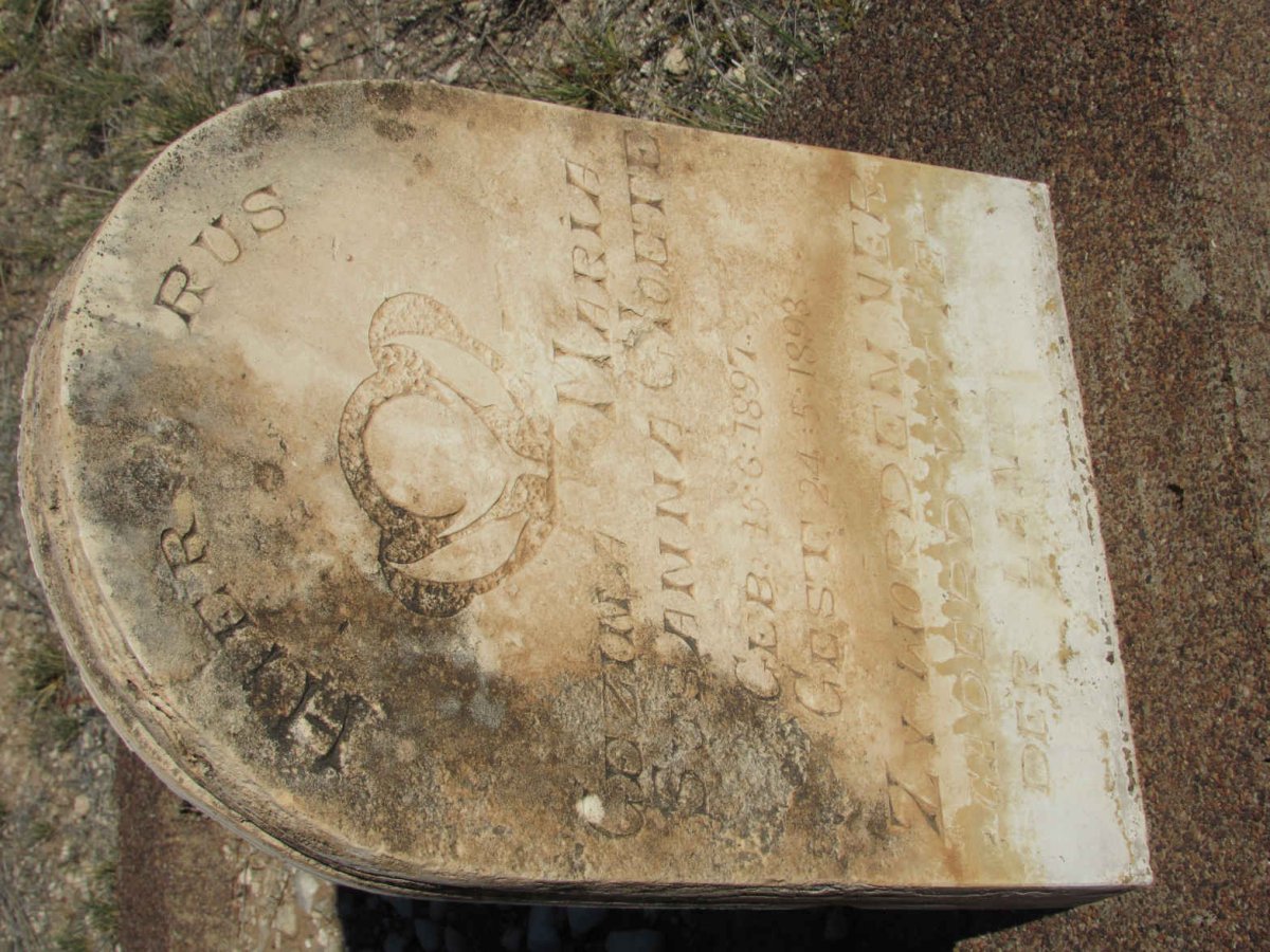 CLOETE Gezina Maria Susanna 1897-1898