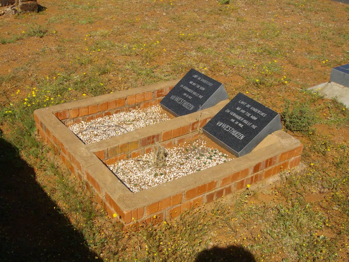 WESTHUIZEN, v.d. ? :: V.D. WESTHUIZEN ?