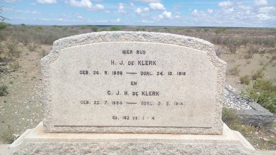 KLERK H.J., de 1898-1918 &amp; C.J.H 1894-1914