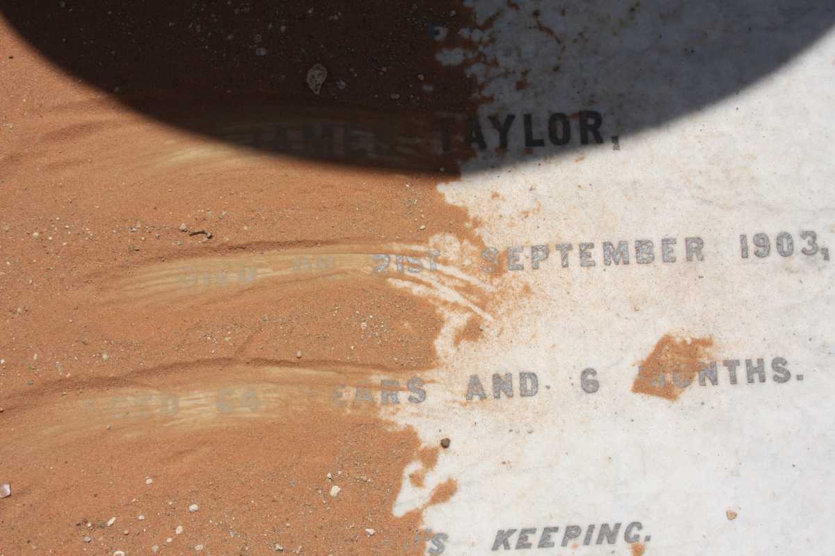 TAYLOR James -1903