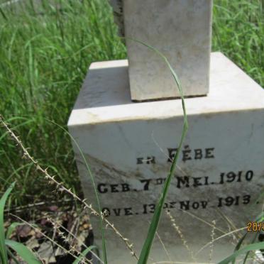 TOIT Fébe, du 1910-1913