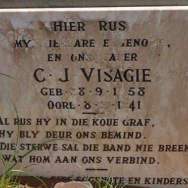 VISAGIE C.J. 1858-1941