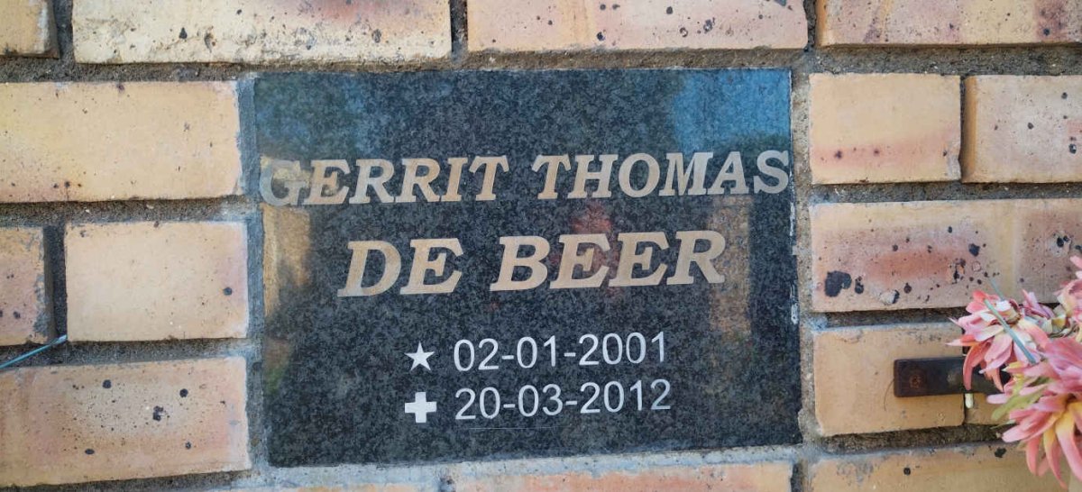 BEER Gerrit Thomas, de 2001-2012