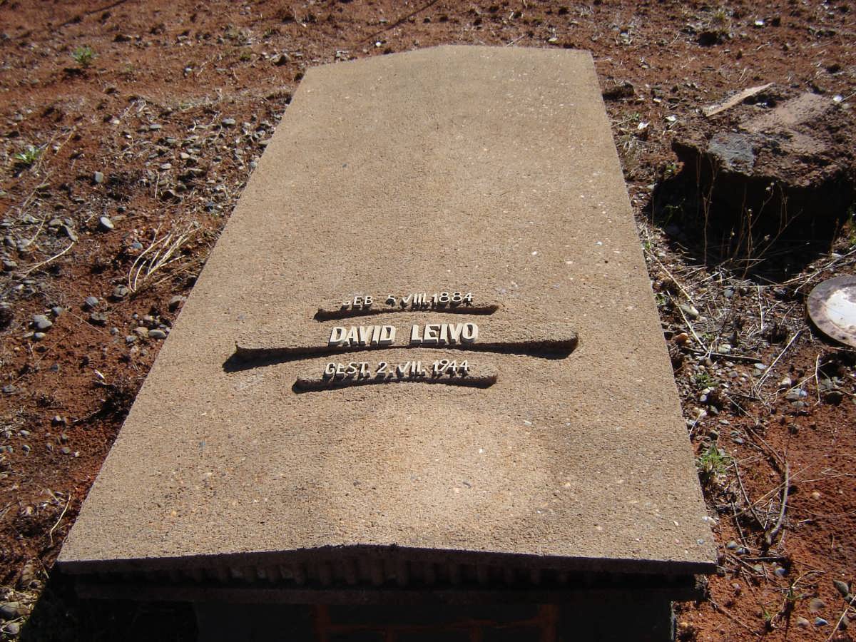 LEIVO David 1884-1944