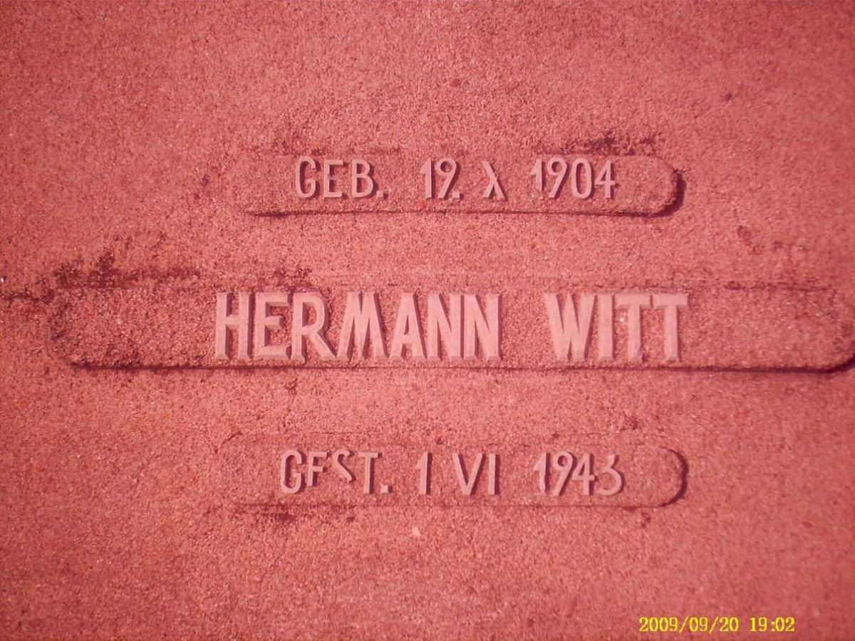 WITT Hermann 1904-1943