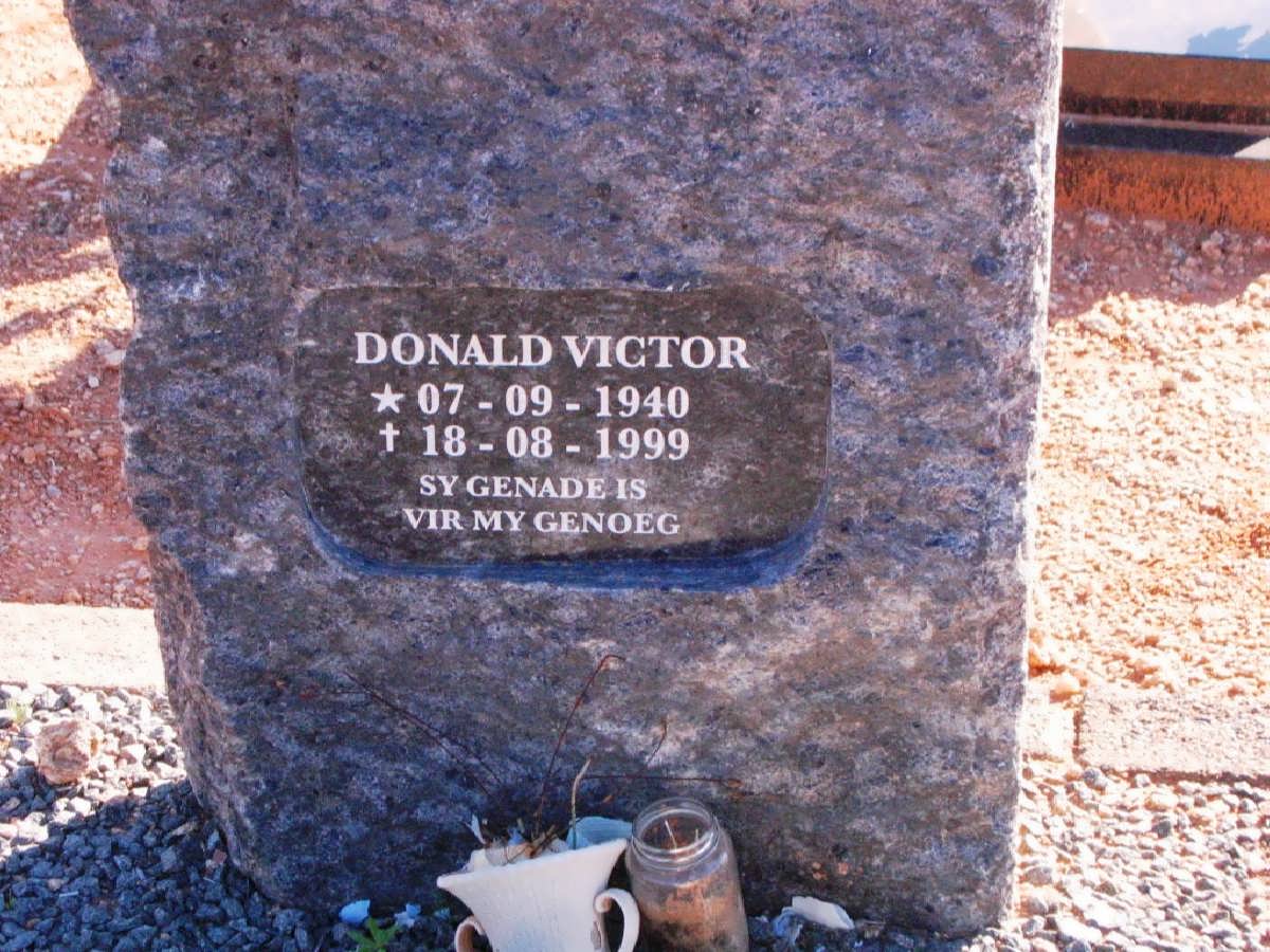 VICTOR Donald 1940-1992