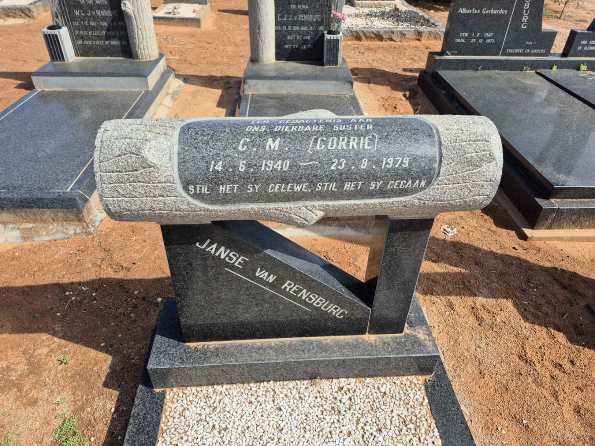 RENSBURG C.M., Janse van 1940-1979