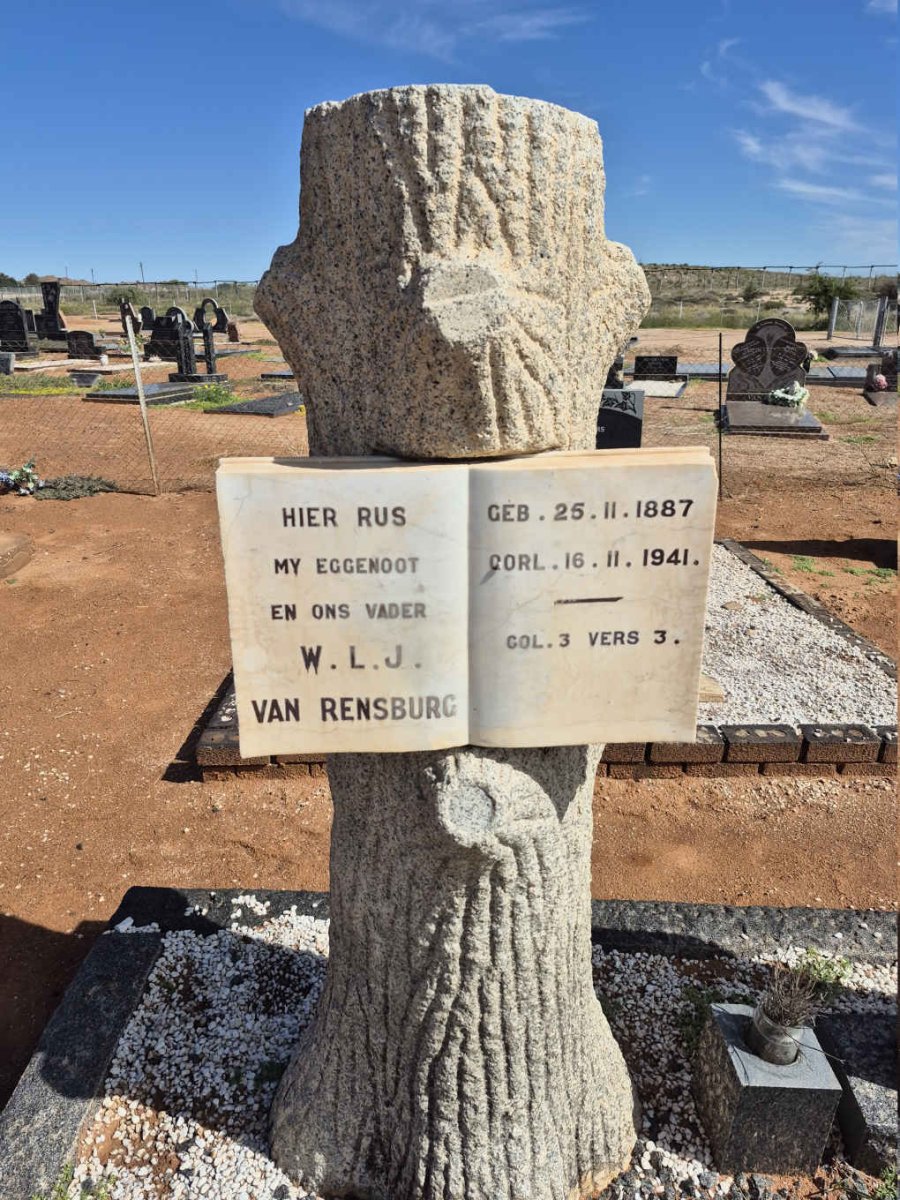 RENSBURG W.L.J., van 1887-1941
