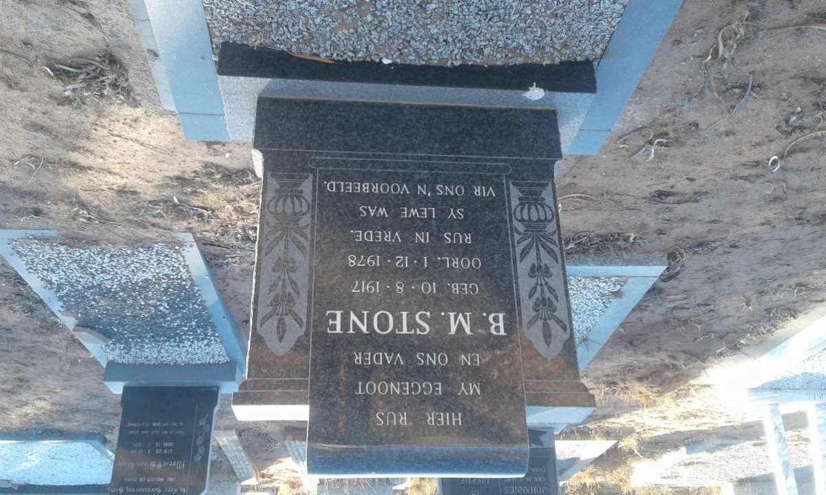 STONE B.M. 1917-1978