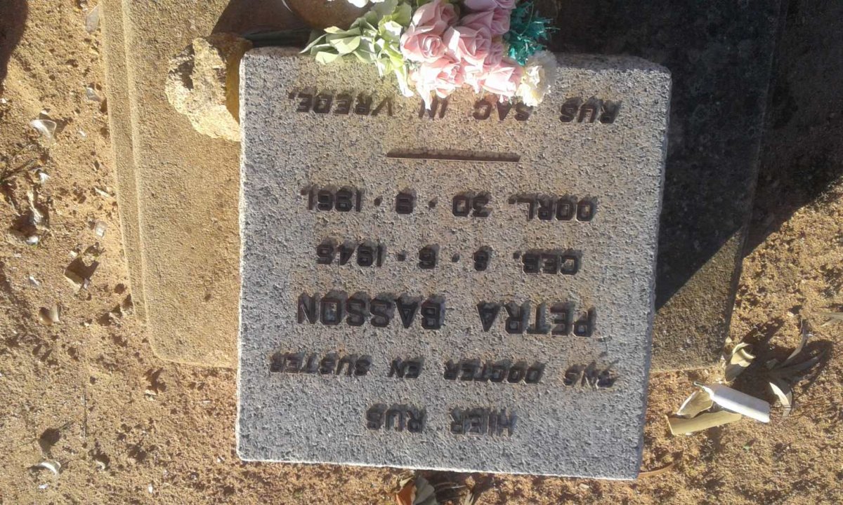 BASSON Petra 1945-1961