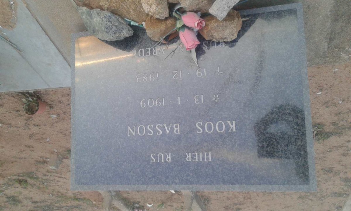 BASSON Koos 1909-1983