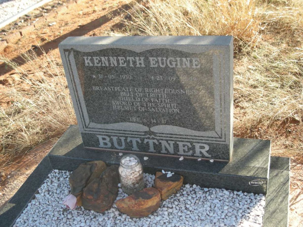 BUTTNER Kenneth Eugine 1930-2009