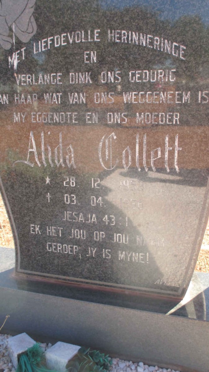 COLLETT Alida