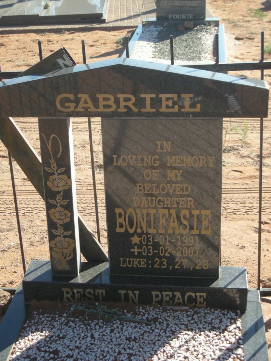 GABRIEL Bonifasie 1991-2007