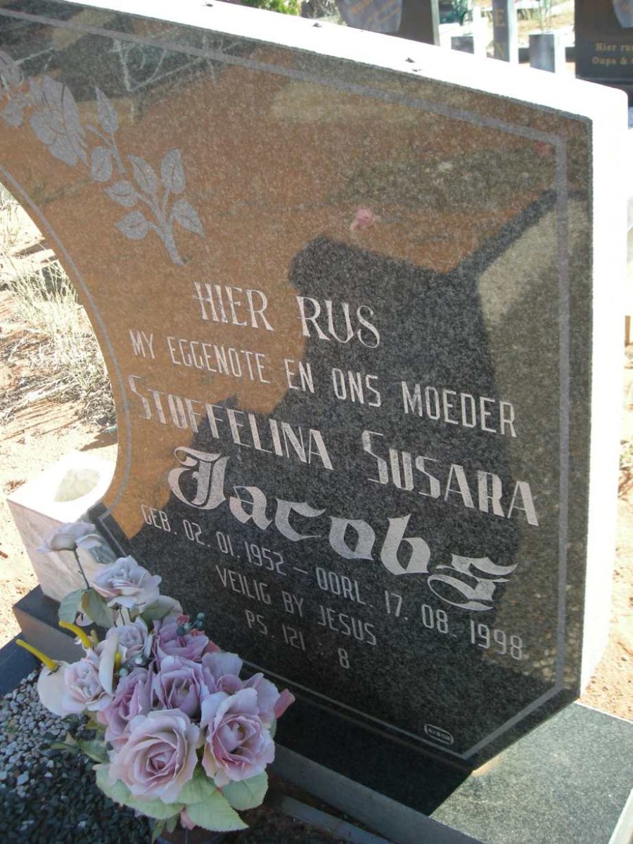 JACOBS Stoffelina Susara 1952-1998