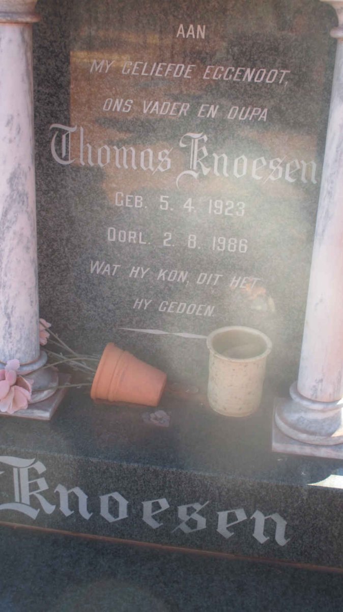 KNOESEN Thomas 1923-1986