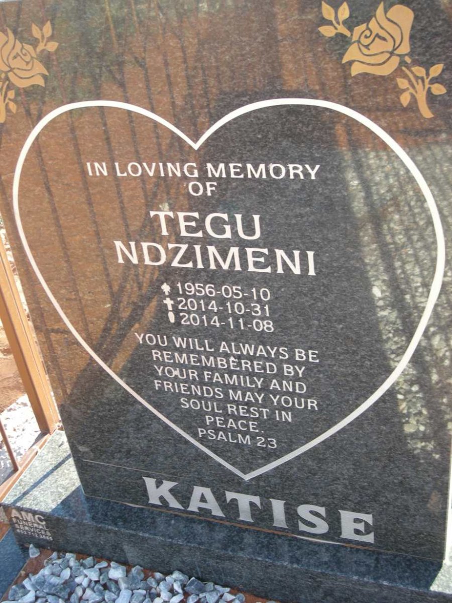 KATISE Tegu Ndzimeni 1956-2014
