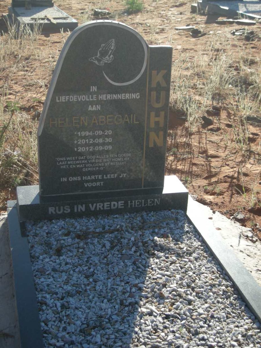 KUHN Helen Abegail 1994-2012