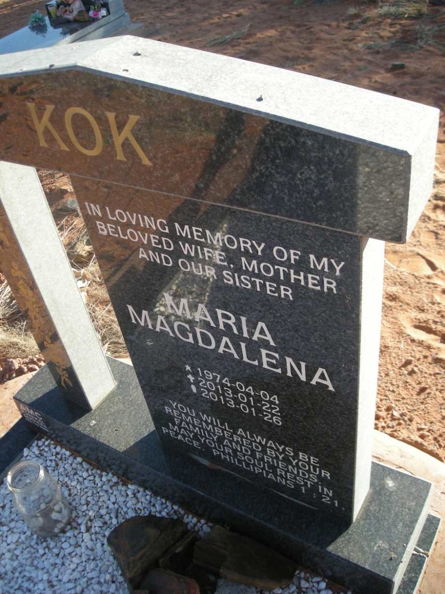 KOK Maria Magdalena 1974-2013