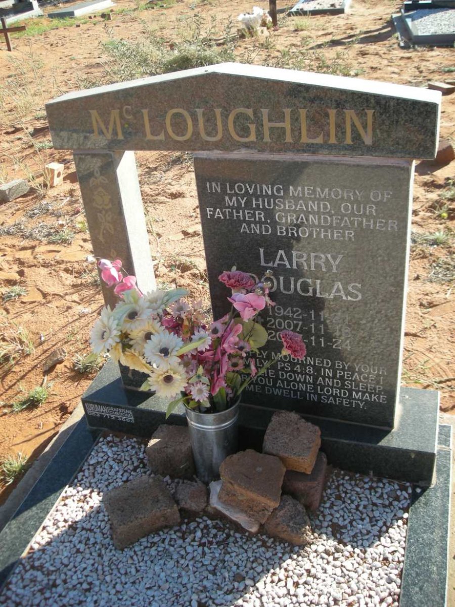 McLOUGHLIN Larry Douglas 1942-2007