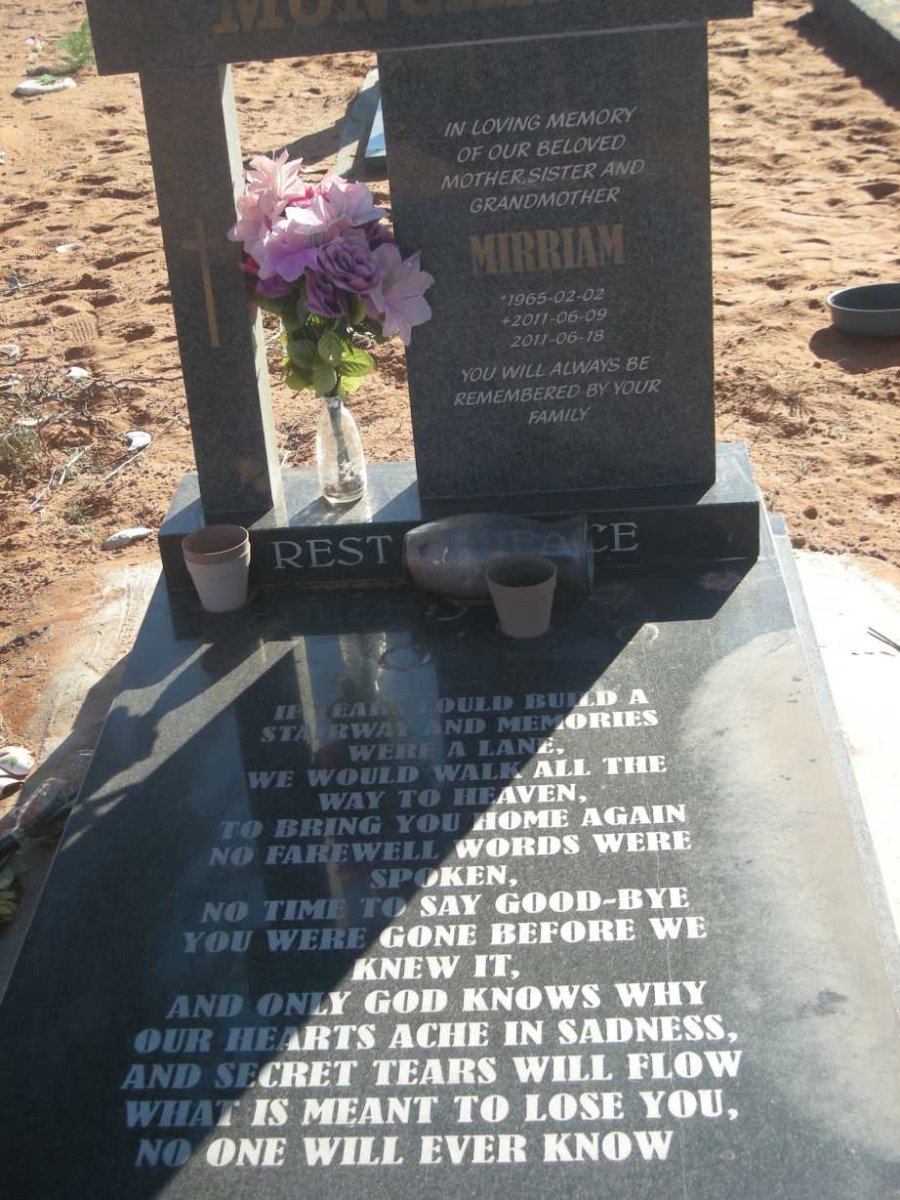 MO?? Mirriam 1965-2011