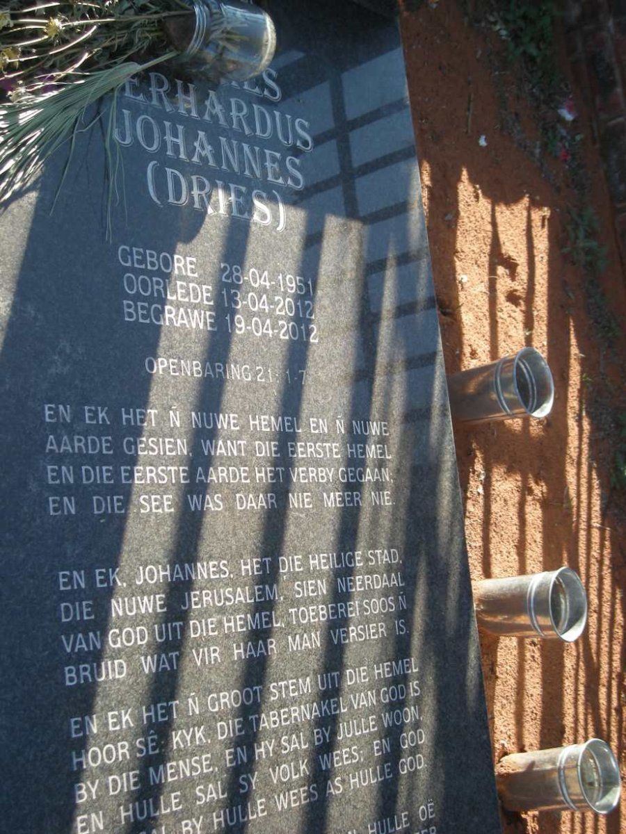NEL ?ies Gerhardus Johannes 1951-2012