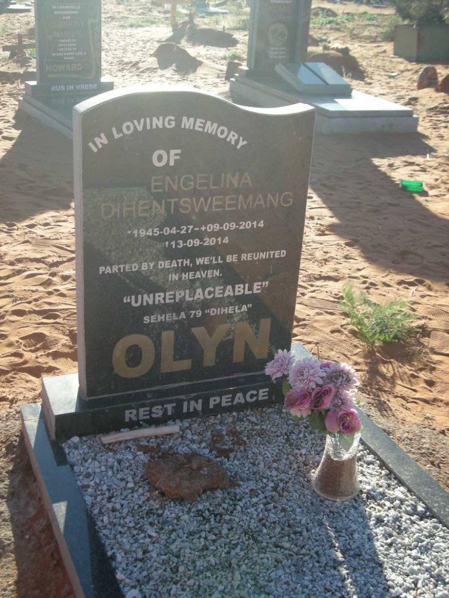 OLYN Engelina Dihentsweemang 1945-2014