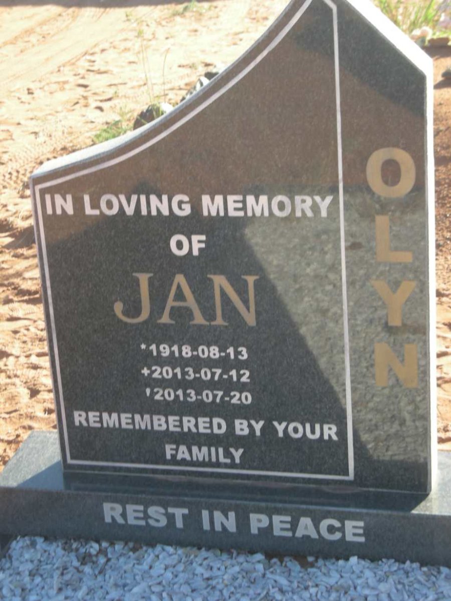 OLYN Jan 1918-2013